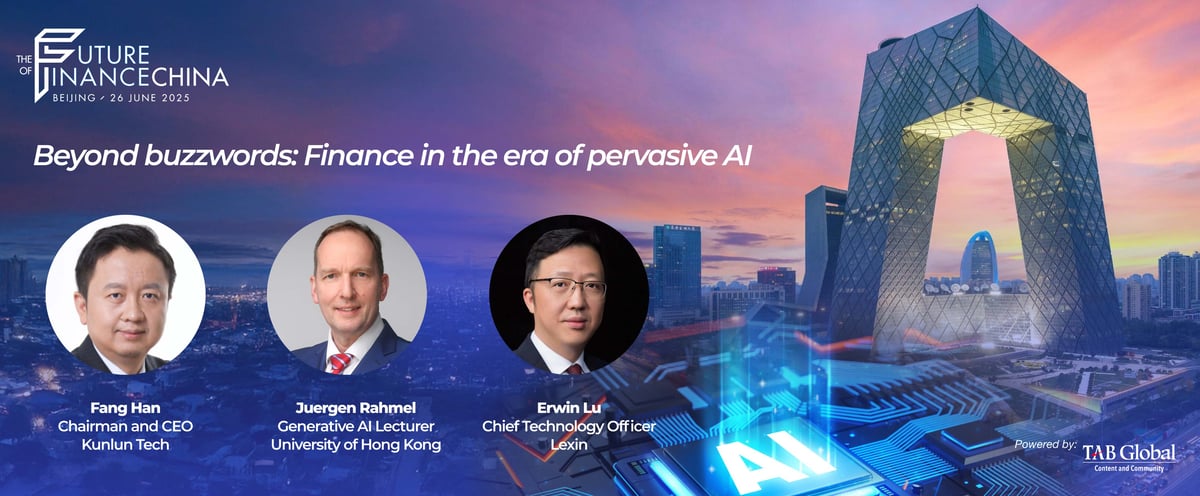 Future of Finance China 2025 - Beyond buzzwords: Finance in the era of pervasive AI